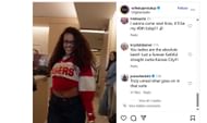 Kyle Juszczyk stunned at 49ers wives and GFs' fashion show organized by his wife Kristin during game/@wifedupmicdup